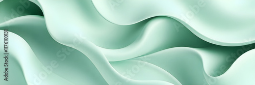 Abstract waves with matte textures creating an elegant product-friendly design