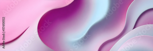 Abstract waves with matte textures creating an elegant product-friendly design