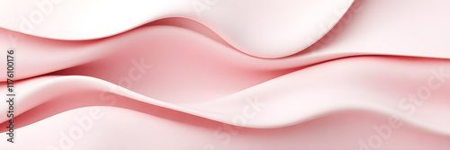 Abstract waves with matte textures creating an elegant product-friendly design