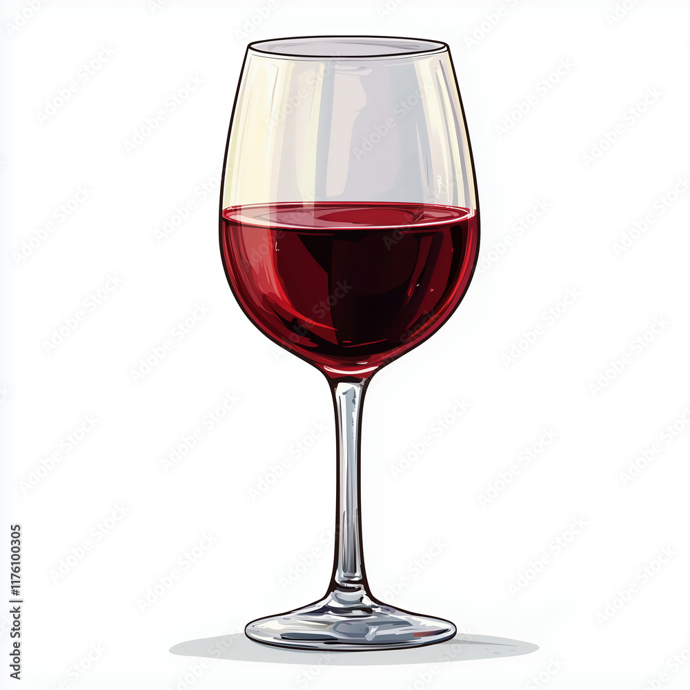 custom made wallpaper toronto digitalRed wine glass clip art illustration. Alcohol beverage drink element