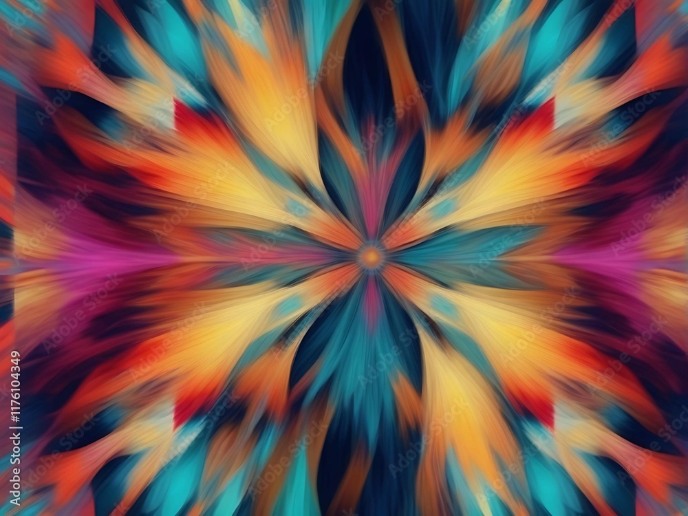 Obraz premium abstract multi color background 