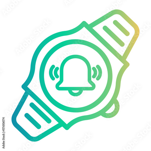 smartwatch Line Gradient Icon