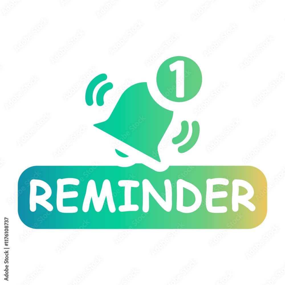 reminder Gradient icon