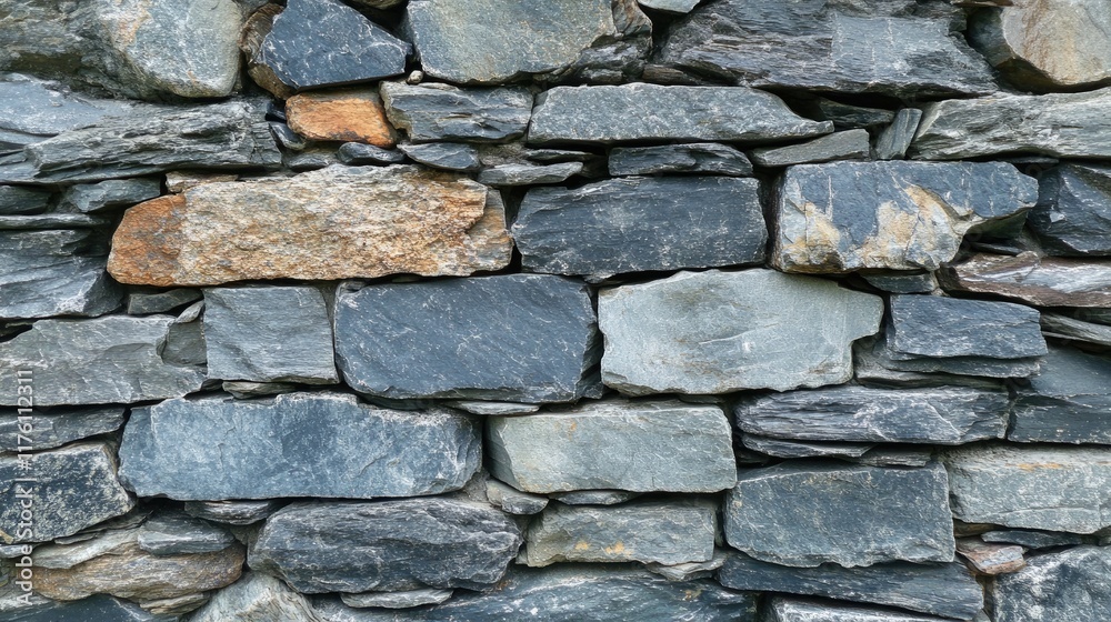 Rugged and elegant dark slate stone wall texture, ideal for modern architecture, with a clean, sophisticated finish. Rugged and elegant dark slate stone wall texture, ideal for modern architecture, with a clean, sophisticated finish.