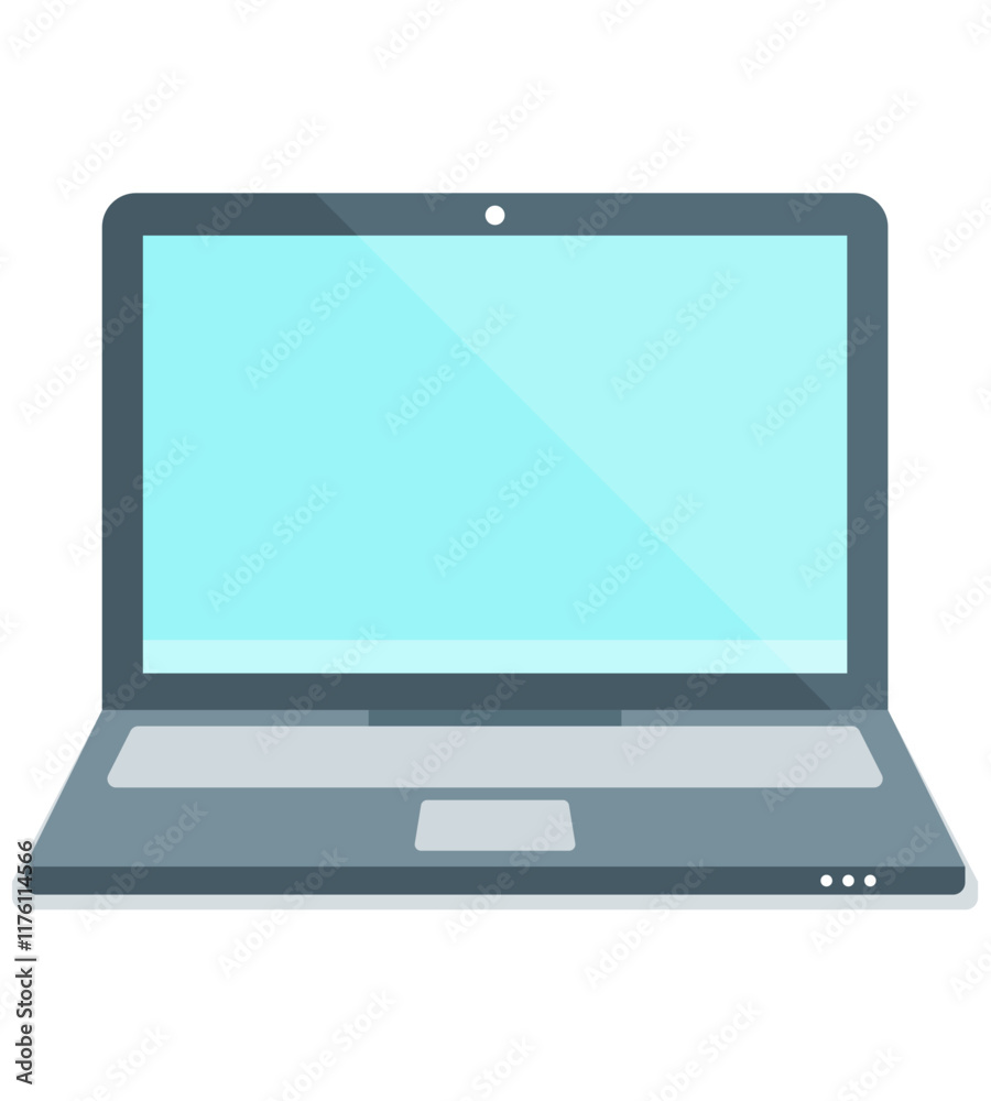 laptop isolated on white background laptop isolated on white background