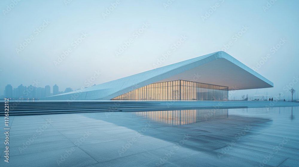 Obraz premium Modern Urban Architecture Square