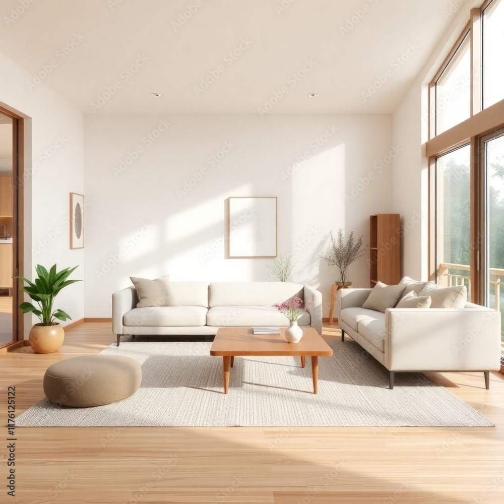 a bright and contemporary living room that emphasizes simplicity and comfort. Sofa. Coffee Table. Lighting. Rug. Decorative Plants. Artwork. Accent Chair
a bright and contemporary living room that emphasizes simplicity and comfort. Sofa. Coffee Table. Lighting. Rug. Decorative Plants. Artwork. Accent Chair