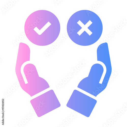 decision making Gradient icon