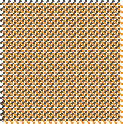 Orange Metal Pattern, Vibrant Metallic Design, Brushed Copper, Steel, Geometric, and Textured Orange Surfaces