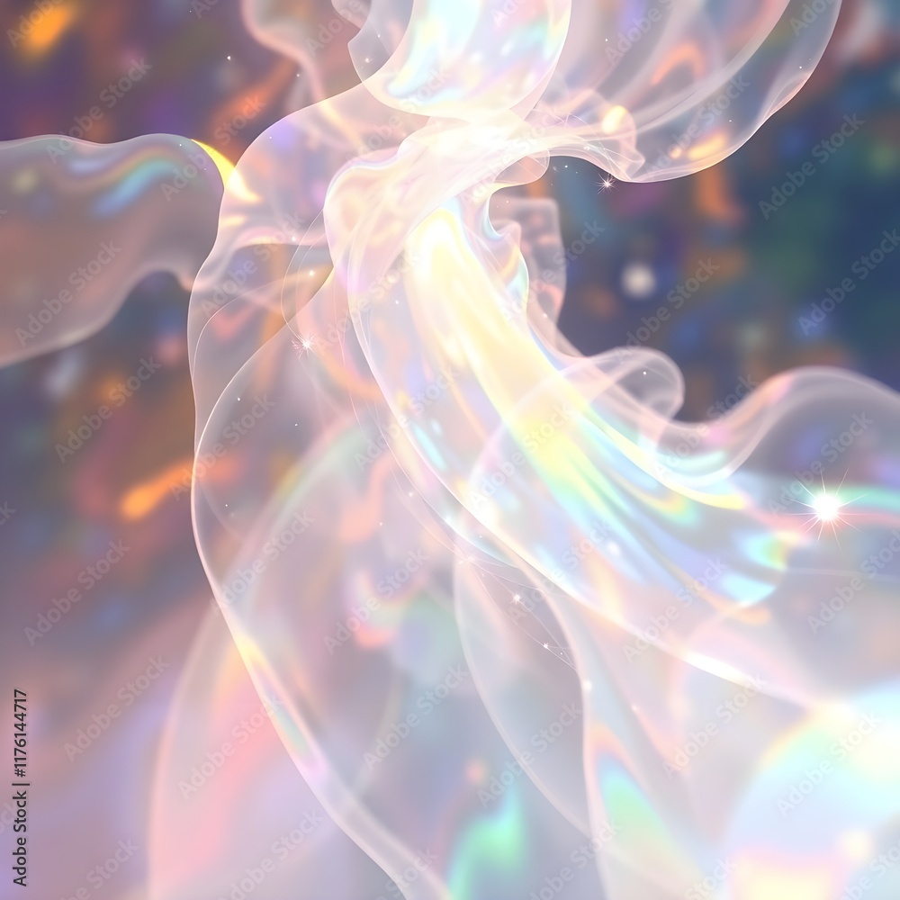 Obraz premium Abstract composition Generative AI 