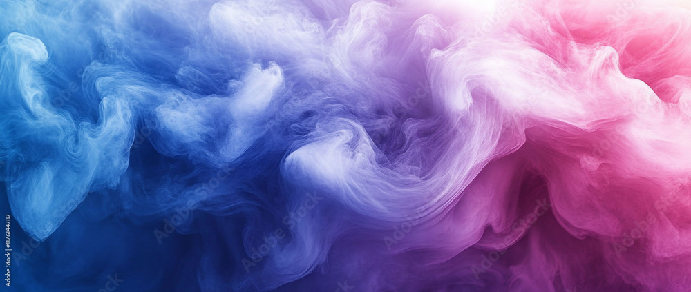 Abstract Colorful Smoke Clouds. Abstract Colorful Smoke Clouds.