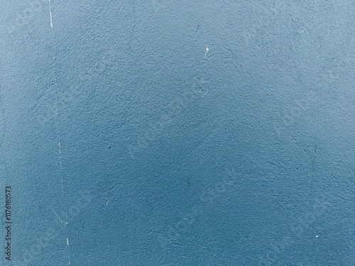 blue painted wall
