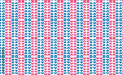 Backgrounds abstract geometric tiles blue and red for surface 