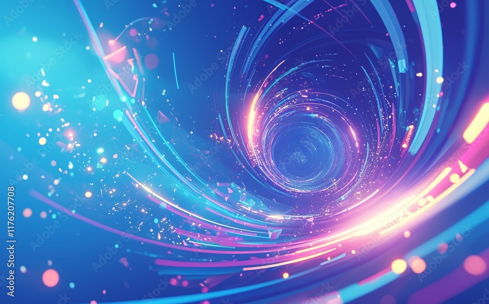 Obraz premium abstract background with spiral