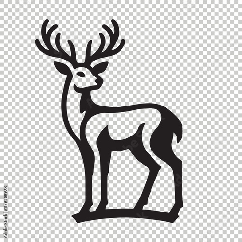 Whitetail deer vector