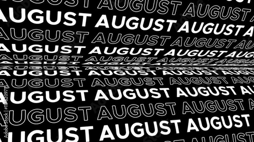 August Kinetic Typography (1 of 12)