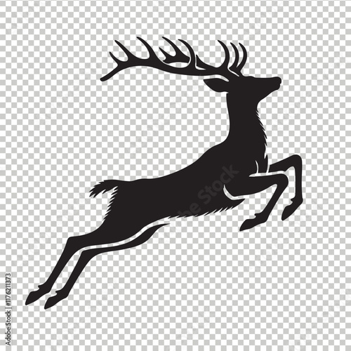 Whitetail deer vector