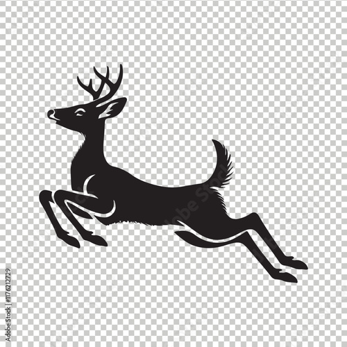 Whitetail deer vector
