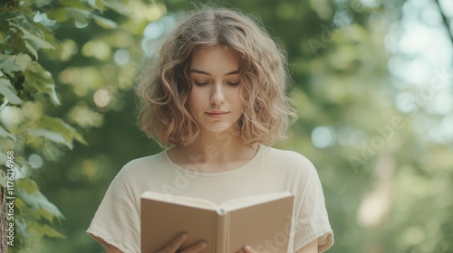 Serene Reading in Nature: Y...