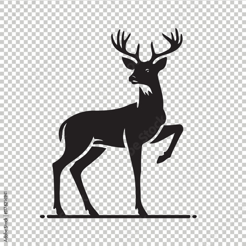 Whitetail deer vector