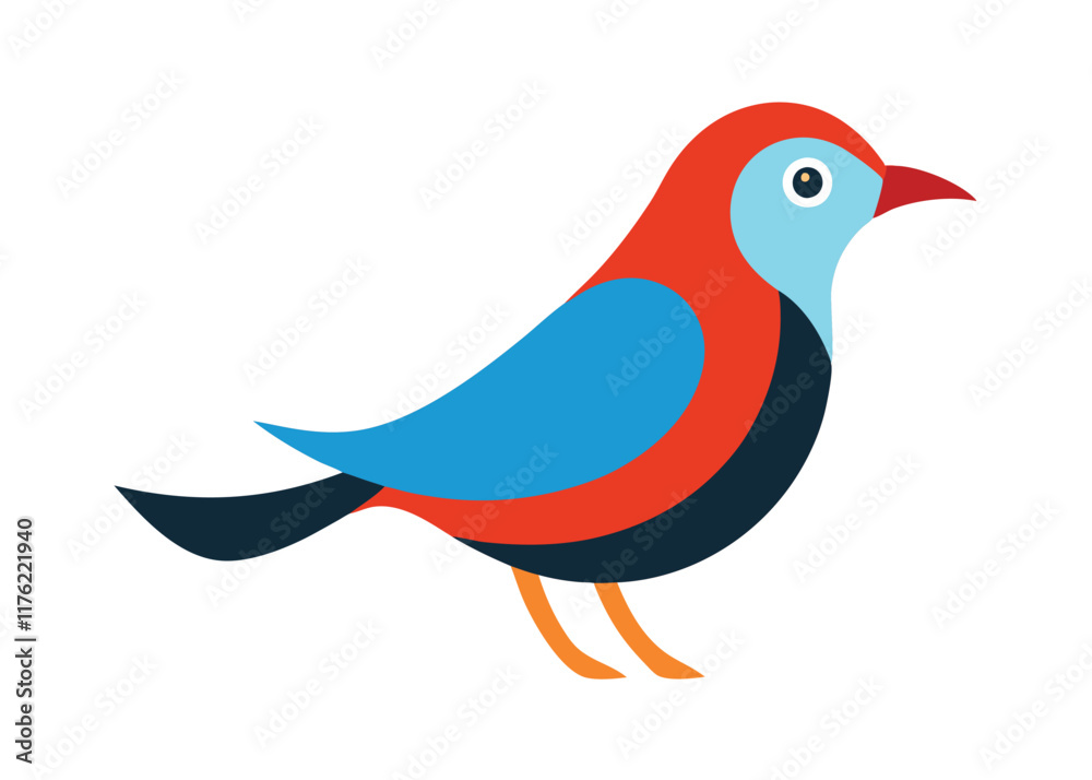 Bird vector art on white background
Bird vector art on white background