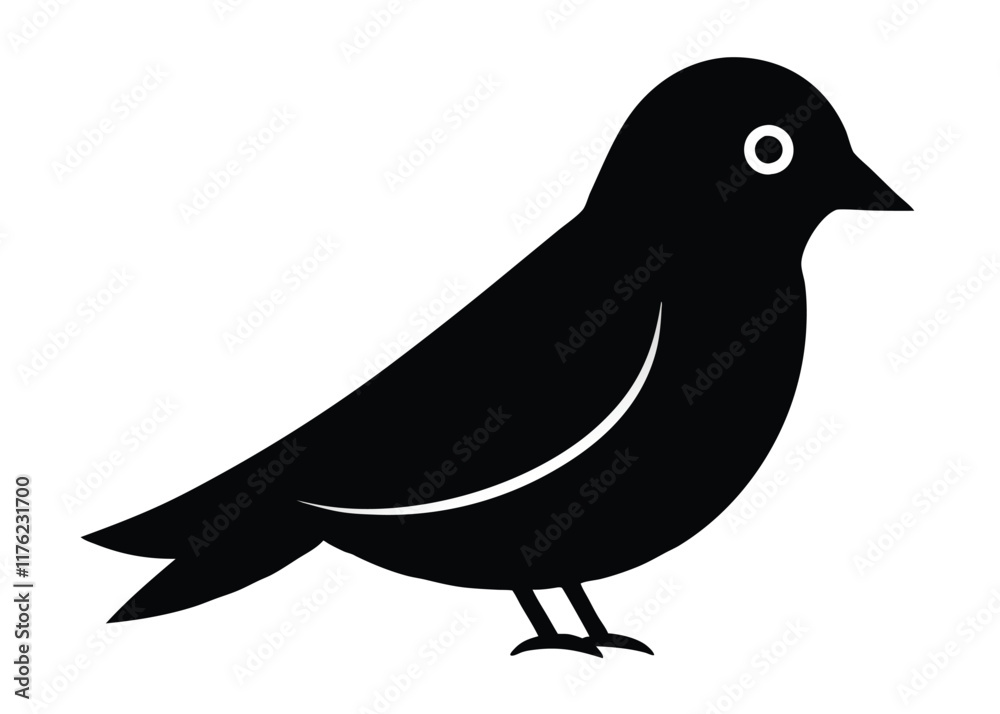Bird vector art on white background
Bird vector art on white background