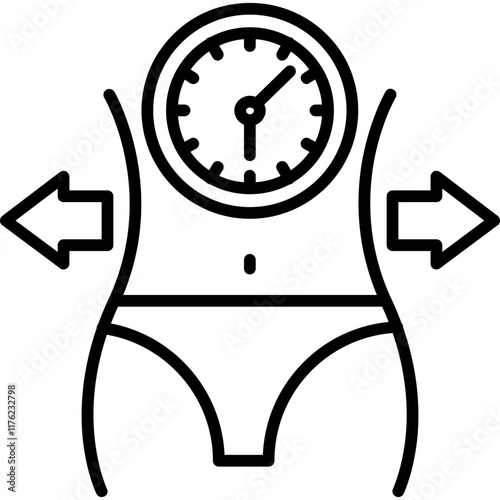 Weight Gain Plan Icon