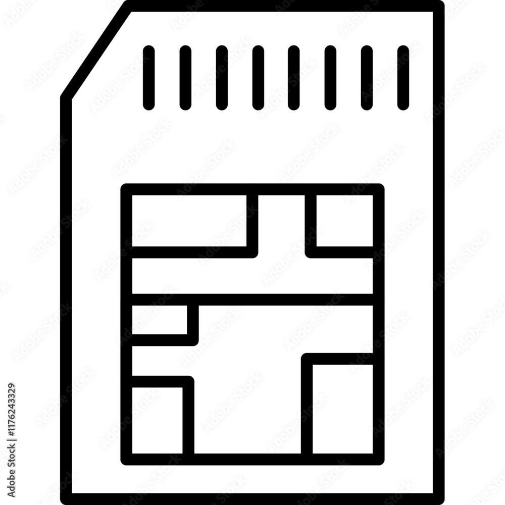 Sim Card Icon Sim Card Icon
