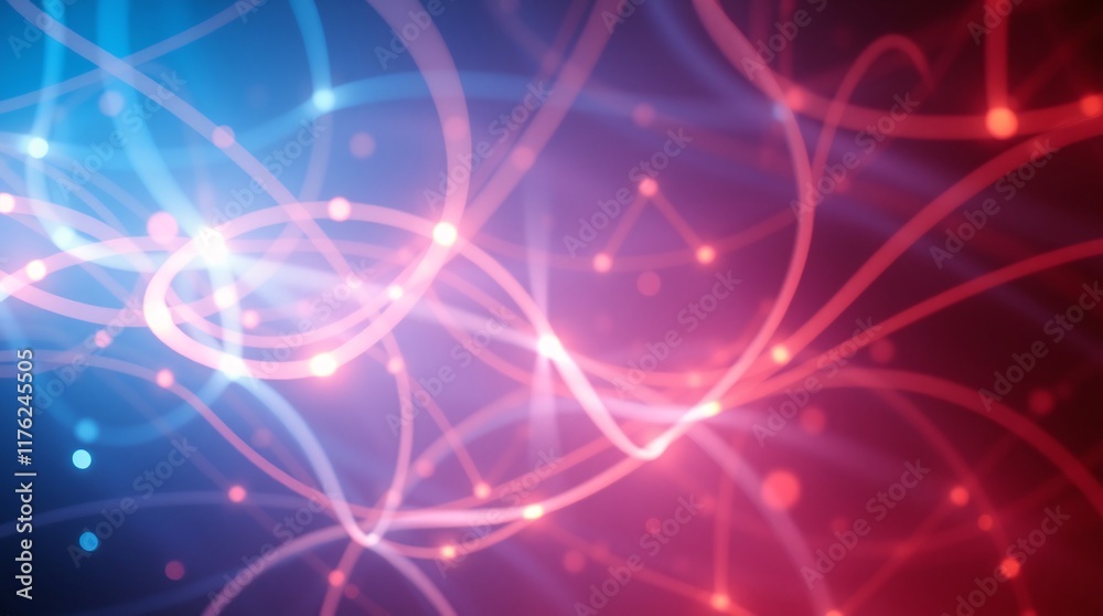 Bright and dynamic abstract image featuring colorful light trails and glowing vivid patterns, futuristic and energized visual representation of technology, creativity, and modern artistic expression. Bright and dynamic abstract image featuring colorful light trails and glowing vivid patterns, futuristic and energized visual representation of technology, creativity, and modern artistic expression.