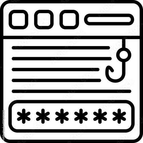 Web Phishing Icon