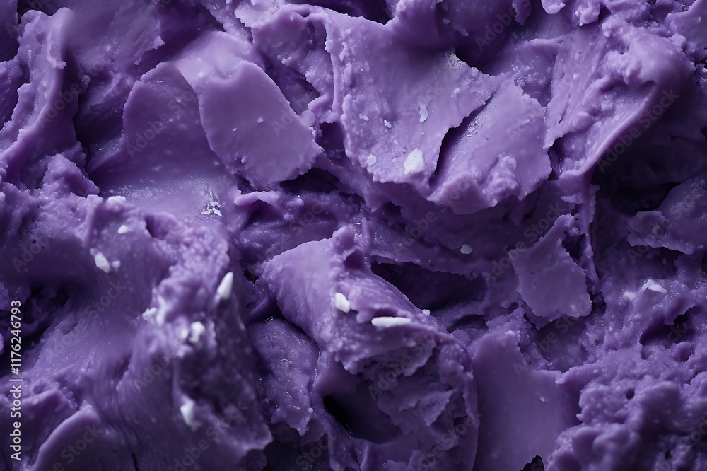 Ube ice cream texture background Ube ice cream texture background
