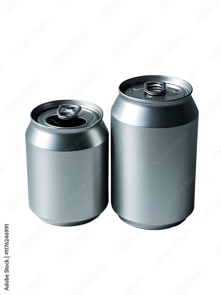 Blank Aluminium can Blank Aluminium can