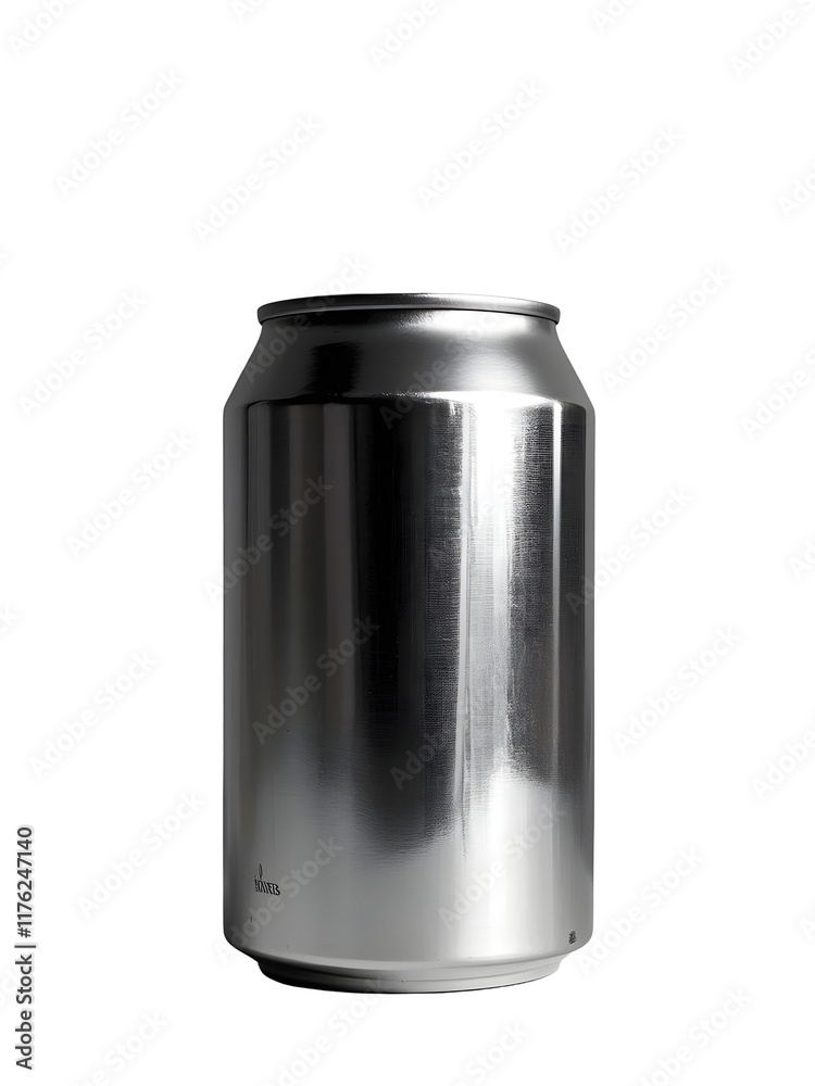 Blank Aluminium can