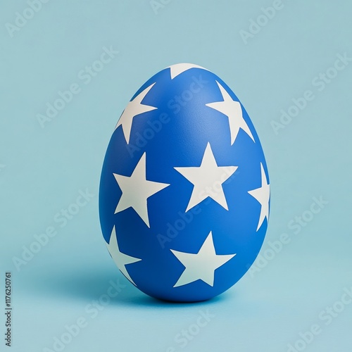 Standalone Easter Egg in Various Colors photo