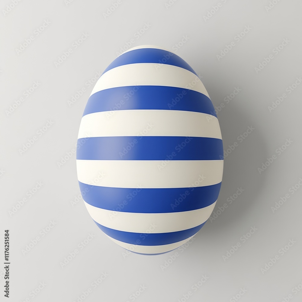 Standalone Easter Egg in Various Colors Standalone Easter Egg in Various Colors