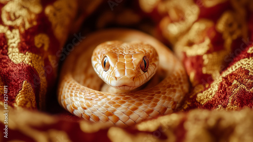 Welcome the Year of the Snake 2025 this Chinese New Year with glowing lanterns, symbols of wisdom, prosperity, and new beginnings. Let the snake’s energy guide you to success, wealth, and happiness. photo