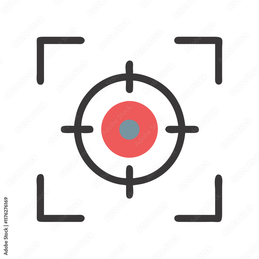 focus icon design