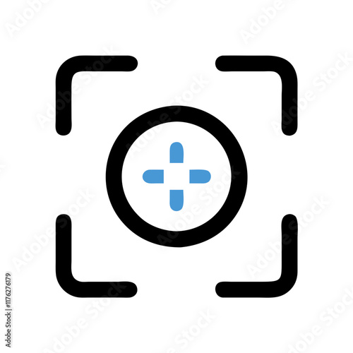 focus icon design