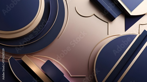 Abstract background 3d elegant template.