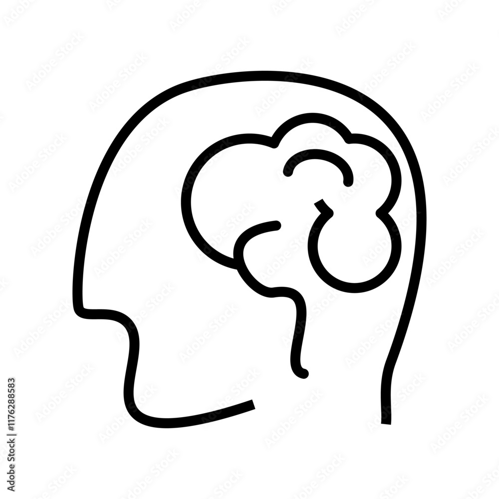 brain icon vector design templates brain icon vector design templates