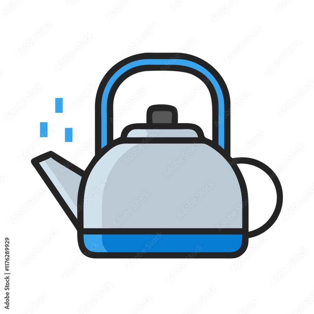 Obraz premium kettle icon design