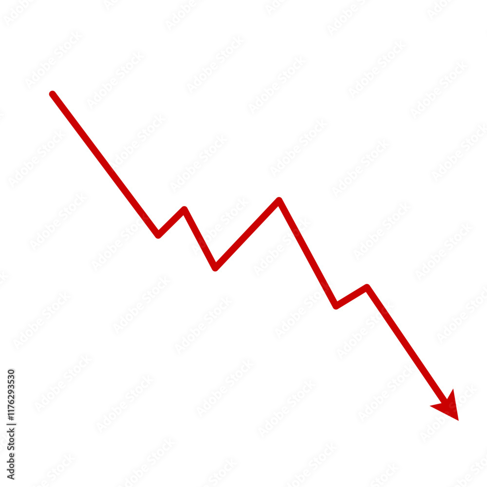 Market volatility icon lines trend graph chart data analysis Market volatility icon lines trend graph chart data analysis