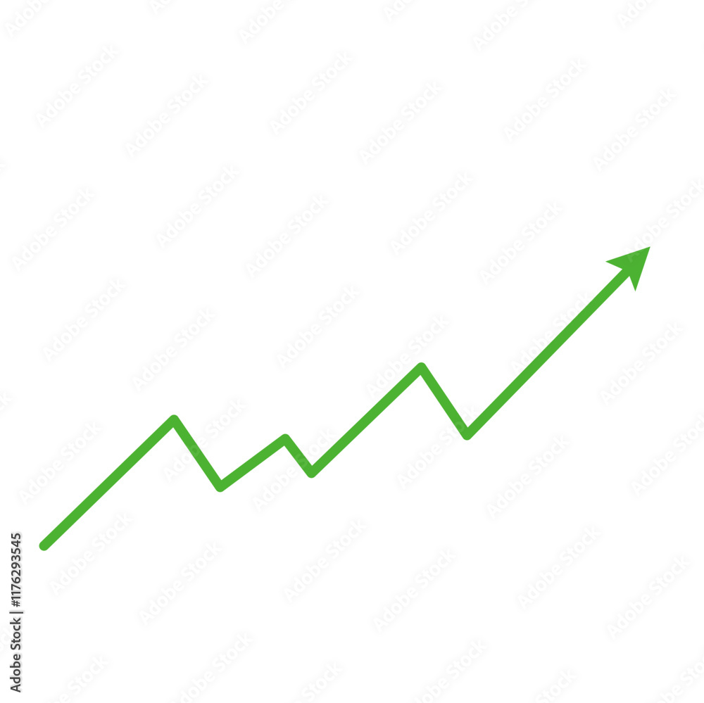 Market volatility icon lines trend graph chart data analysis Market volatility icon lines trend graph chart data analysis