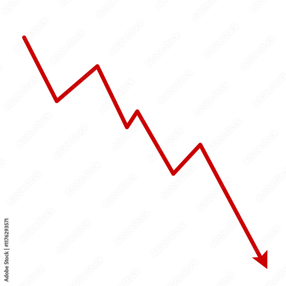 Market volatility icon lines trend graph chart data analysis Market volatility icon lines trend graph chart data analysis