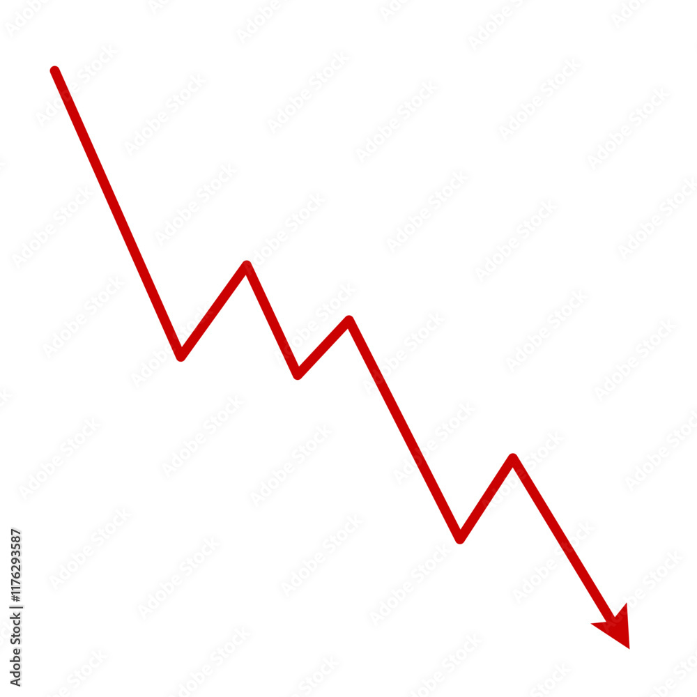 Market volatility icon lines trend graph chart data analysis Market volatility icon lines trend graph chart data analysis