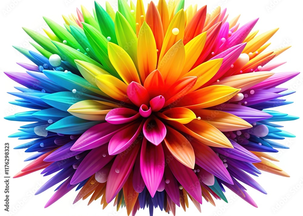 Joyful Child Colorful Burst of Energy Joyful Child Colorful Burst of Energy