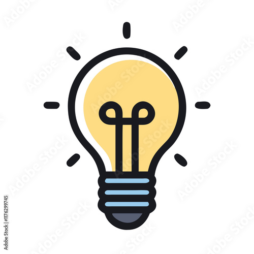 light bulbs icon design