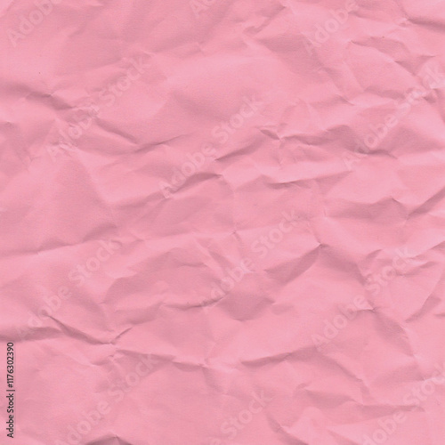 pink crumpled paper background