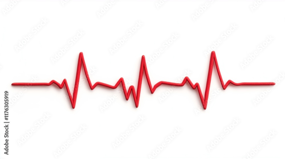 A vibrant red heartbeat line representing life and health. This graphic illustrates the rhythm of life, perfect for medical, wellness, and lifestyle themes. A vibrant red heartbeat line representing life and health. This graphic illustrates the rhythm of life, perfect for medical, wellness, and lifestyle themes.