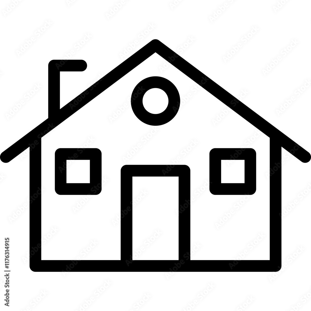 House icon design. Real estate icon. House icon design. Real estate icon.